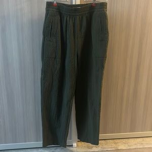 Madewell Pull on high rise tapered pants